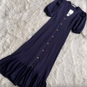 Gorgeous ribbed knit dress from ZARA sz M new with tags 💗